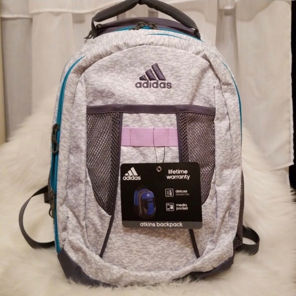 SOLD❌NEW WITH TAGS Atkins adidas bookbag backpack - Picture 2 of 6